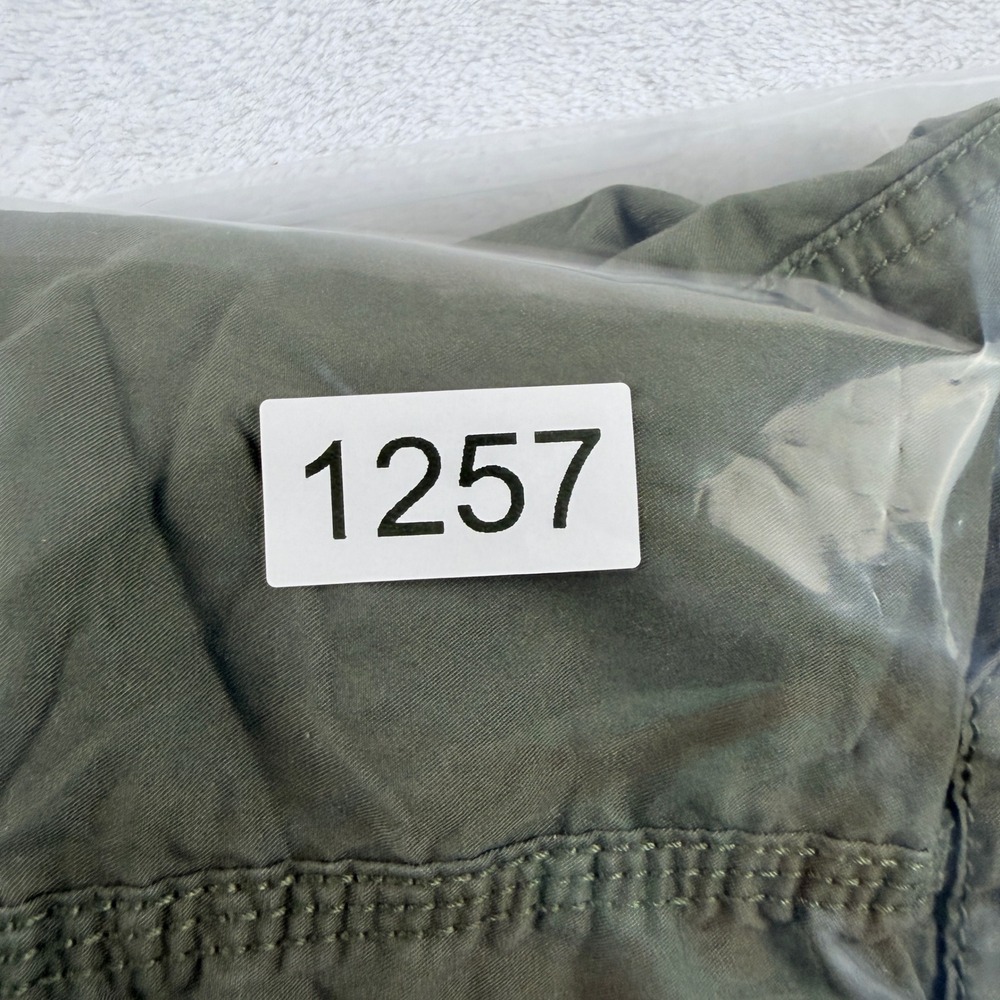 Esprit Mini Skirt Olive Green Utility Cargo Cotton Size 4 - Picture 7 of 7